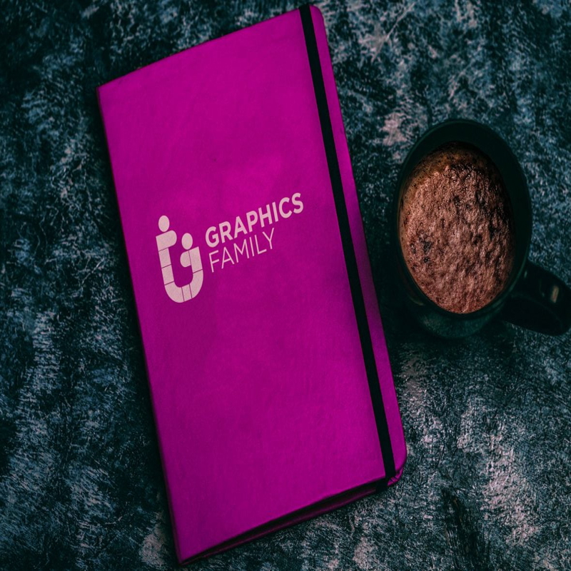 فایل موکاپ لوگوی قهوه دنج و کتاب - Cozy Coffee and book logo mockup