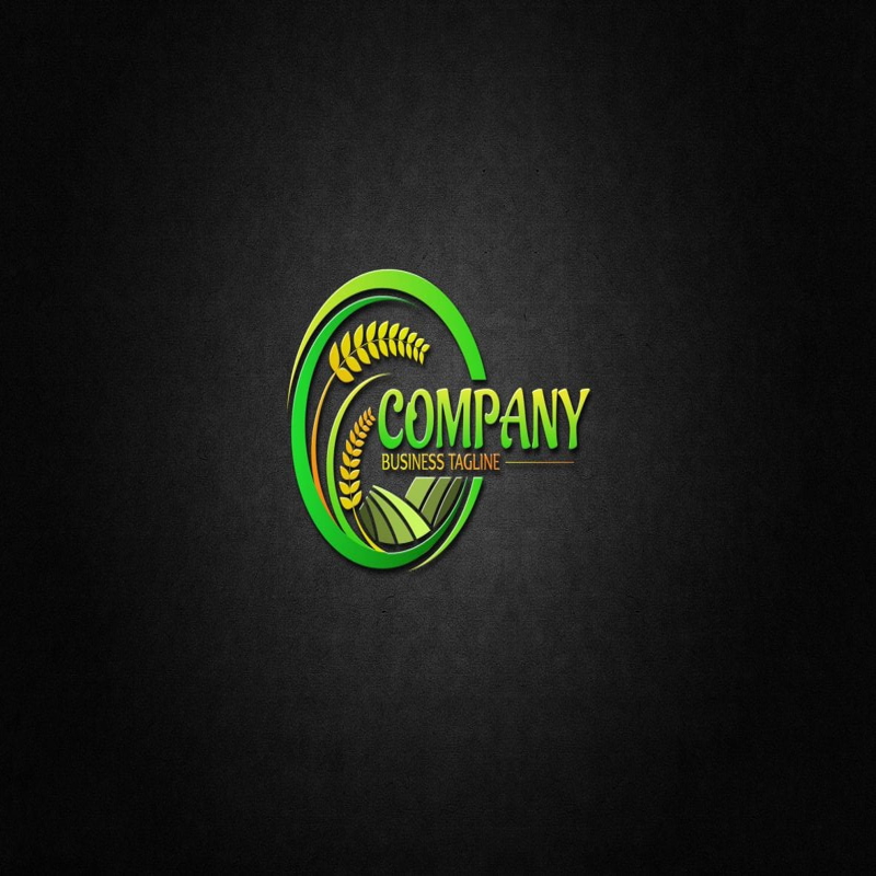 فایل الگوی طراحی لوگو کشاورزی و مزرعه خلاق - Creative Agriculture and Farm Logo Design Template