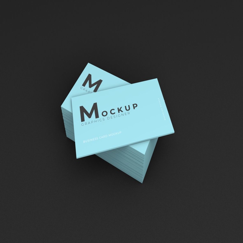 فایل موکاپ کارت ویزیت خلاقانه - Creative Business Card Mockup