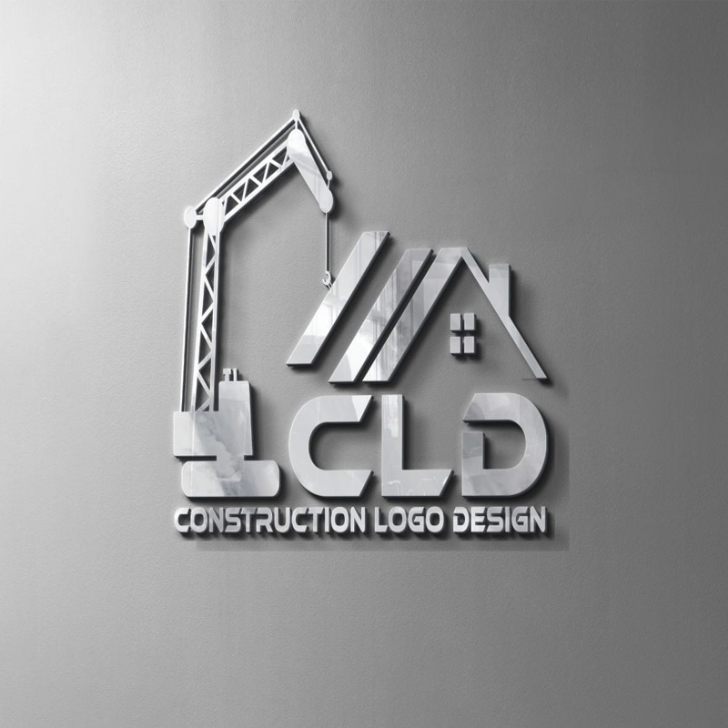 فایل لوگو PSD شرکت ساختمانی خلاق - Creative Construction Company PSD Logo