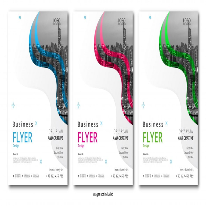 فایل طراحی قالب بروشور خلاقانه شرکتی و تجاری - Creative Corporate and Business Flyer Brochure Template Design