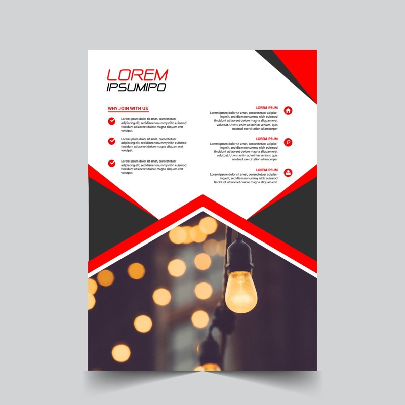 فایل قالب بروشور خلاقانه فلایر شرکتی - Creative Corporate Flyer Brochure Template