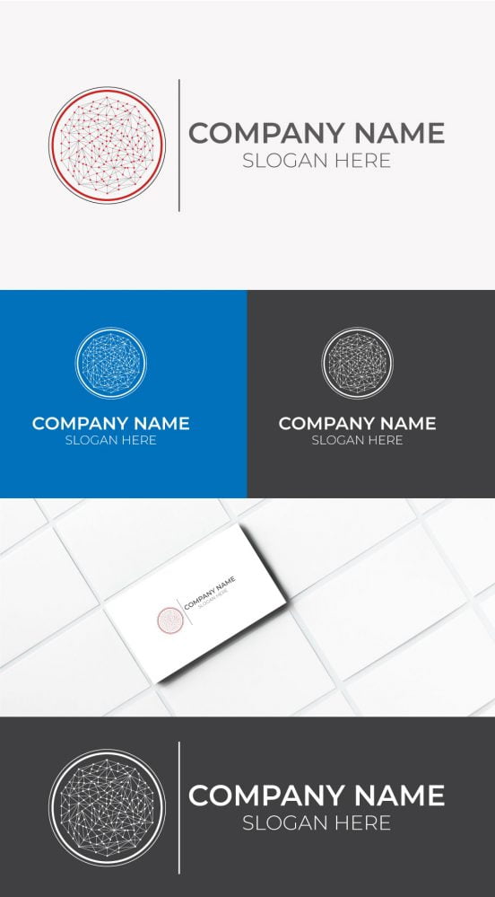 فایل طراحی لوگو خلاقانه برای شرکت فناوری هوش مصنوعی - Creative Logo Design for tech Company ai