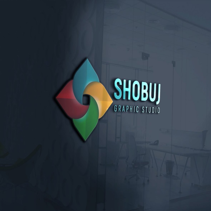 فایل قالب PSD لوگو خلاقانه - Creative Logo PSD Template