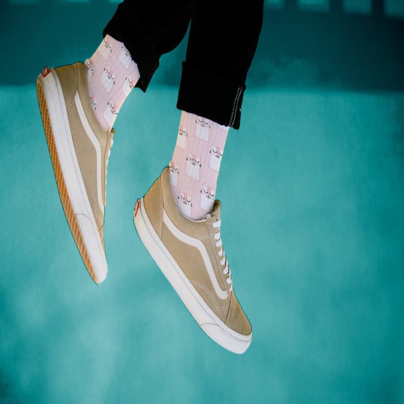 فایل ماکت طراحی جوراب‌های بامزه - Cute Socks Design Mockup