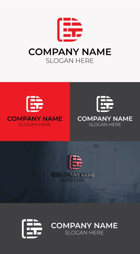 فایل الگوی طراحی لوگو D Tech - D Tech Logo Design Template