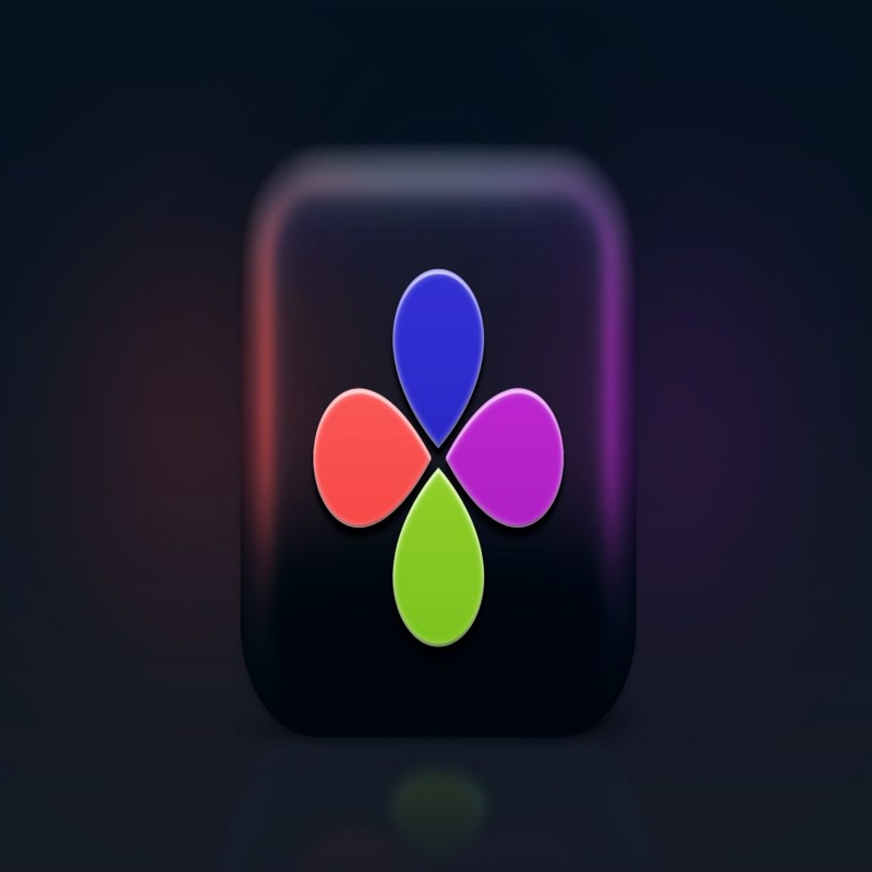 فایل موکاپ لوگو آیکون سه بعدی حالت تاریک - Dark Mode 3D Icon Logo Mockup