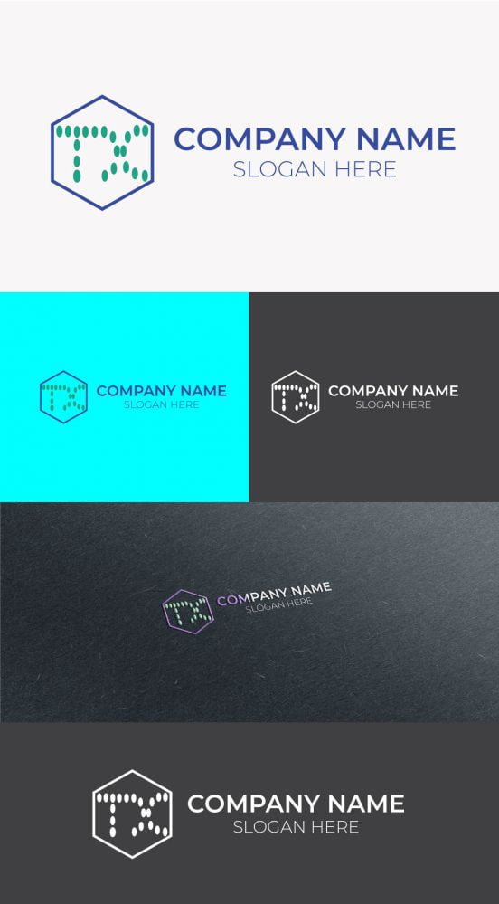 فایل طراحی لوگو مرکز داده - Data Center Logo Design