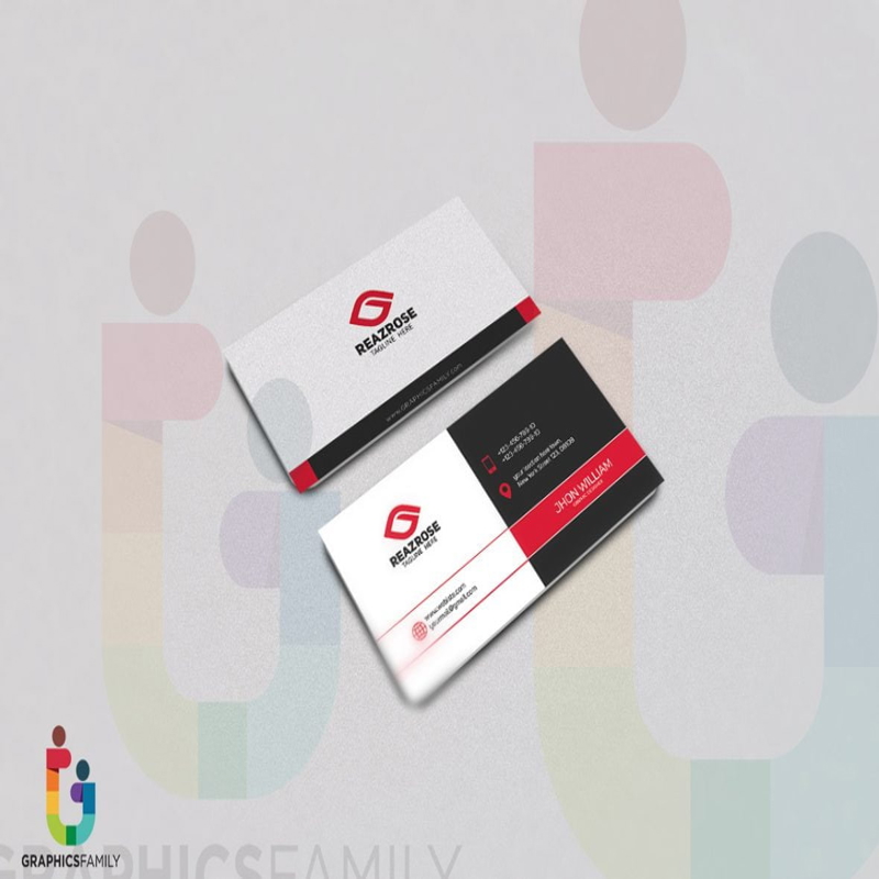 فایل کارت ویزیت مشاور گرافیک دیجیتال - Digital Graphic Consultant Business Card