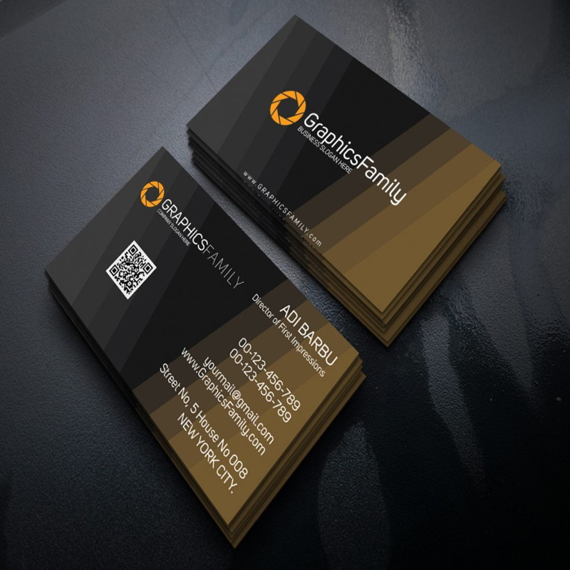 فایل الگوی کارت ویزیت مدیر First Impressions - Director of First Impressions Business Card Template