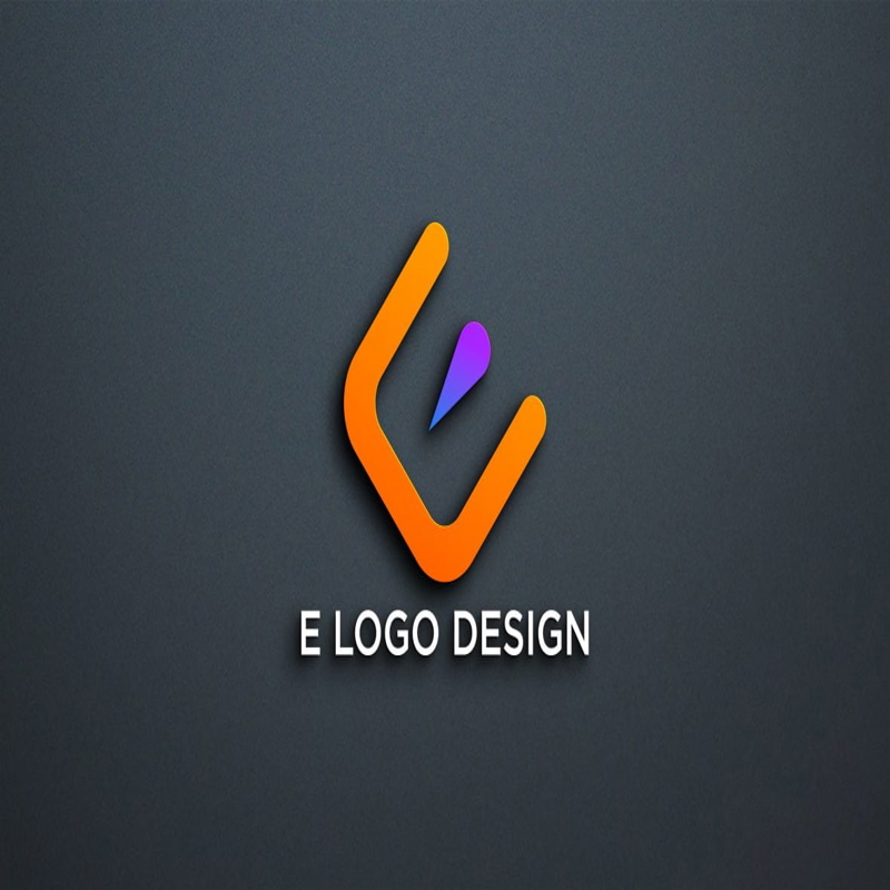 فایل طراحی لوگو E - E Logo Design