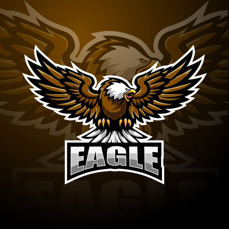 فایل لوگوی طلسم عقاب - Eagle Mascot Logo