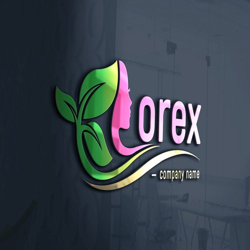 فایل قالب PSD لوگوی دوستدار محیط زیست - Eco Friendly PSD Logo Template