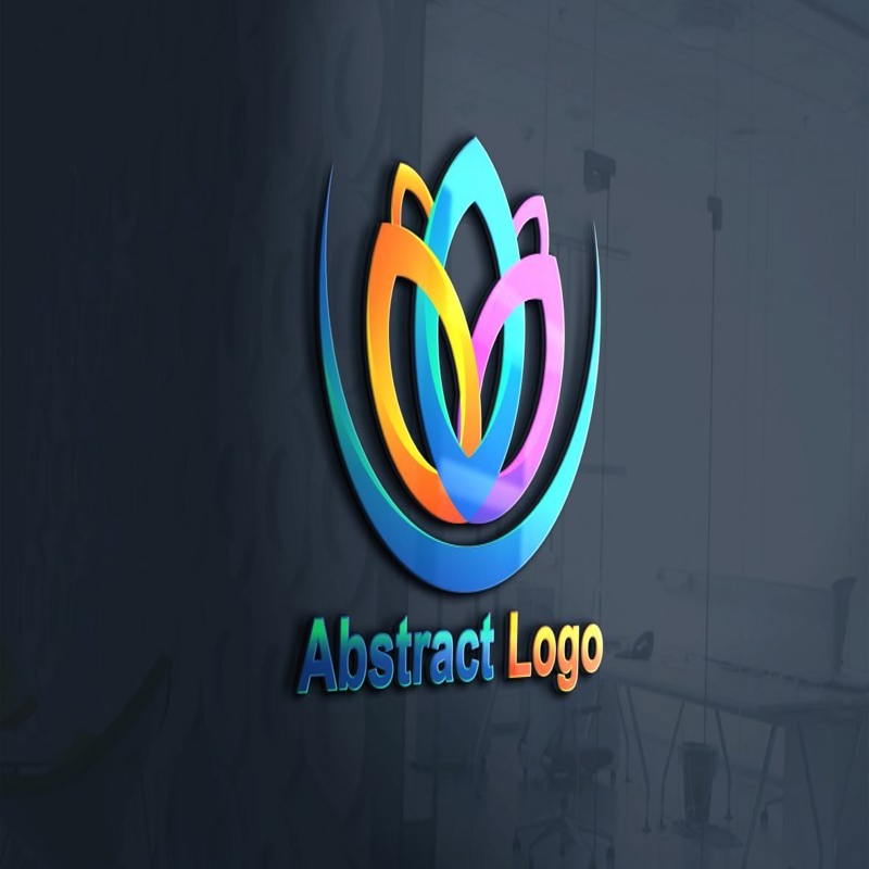 فایل طراحی لوگوی انتزاعی قابل ویرایش - Editable Abstract Logo Design