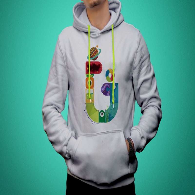 فایل موکاپ هودی قابل ویرایش - Editable Hoodie Mockup