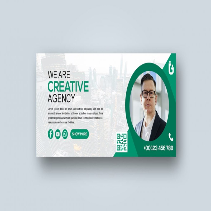 فایل قالب بنر فتوشاپ قابل ویرایش - Editable Photoshop Banner Template