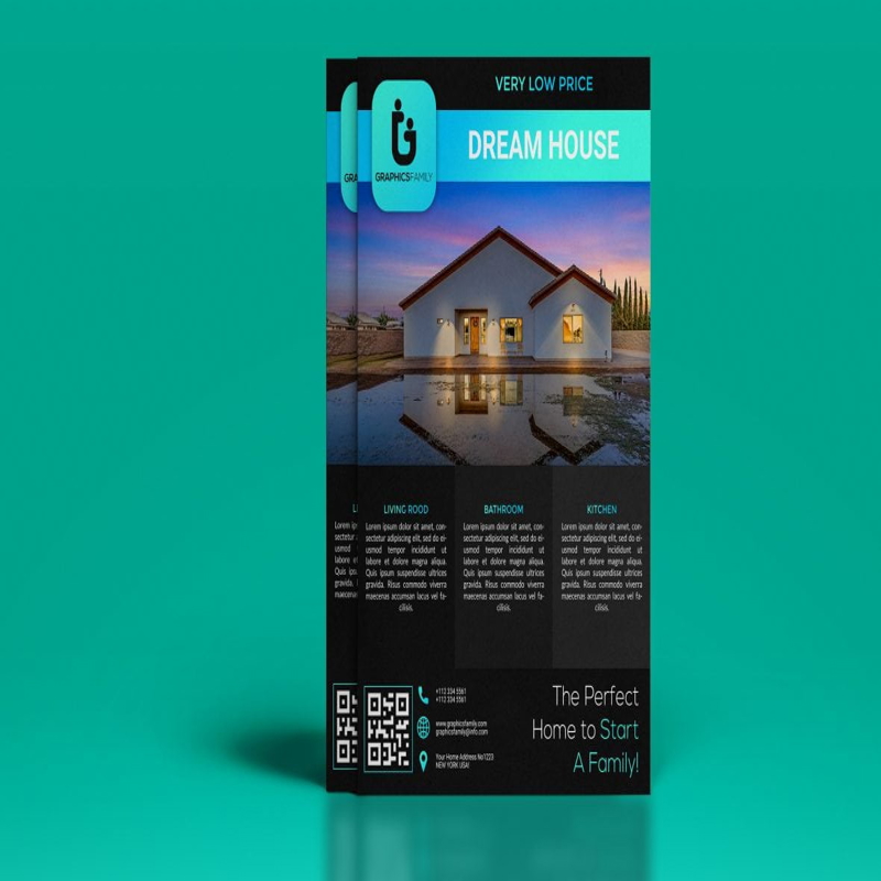 فایل طراحی بروشور قابل ویرایش فتوشاپ - Editable Photoshop Flyer Design