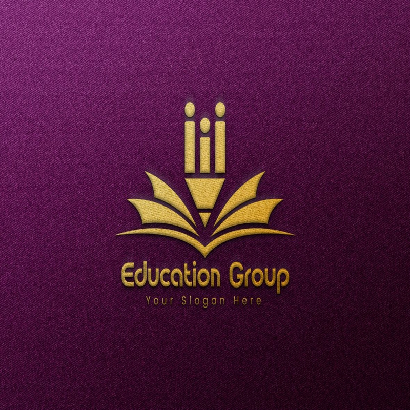 فایل طراحی لوگو گروه آموزشی - Education Group Logo Design