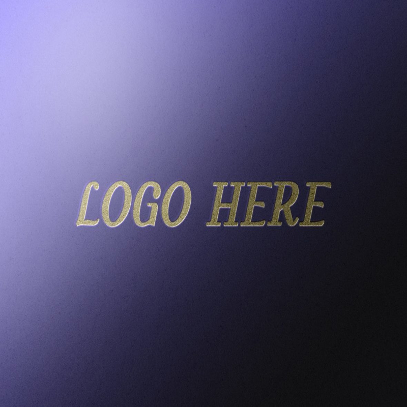 فایل موکاپ لوگو رنگی زیبا - Elegant Color Logo Mockup