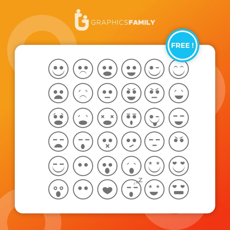 فایل مجموعه ناز شکلک ها - Emoticon Cute Set