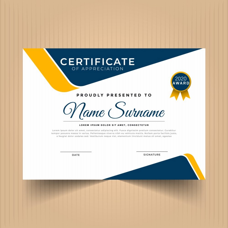 فایل الگوی تقدیر از کارمندان - Employee Appreciation Template