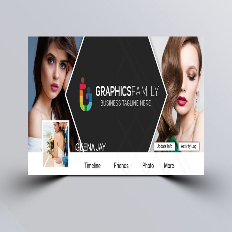 فایل الگوی جلد فیس بوک زیبایی شناس - Esthetician Facebook Cover Template
