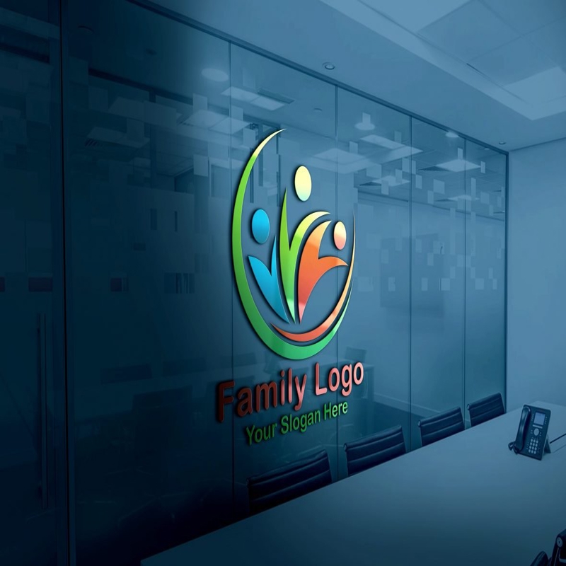 فایل وکتور لوگو خانواده - Family Logo Vector