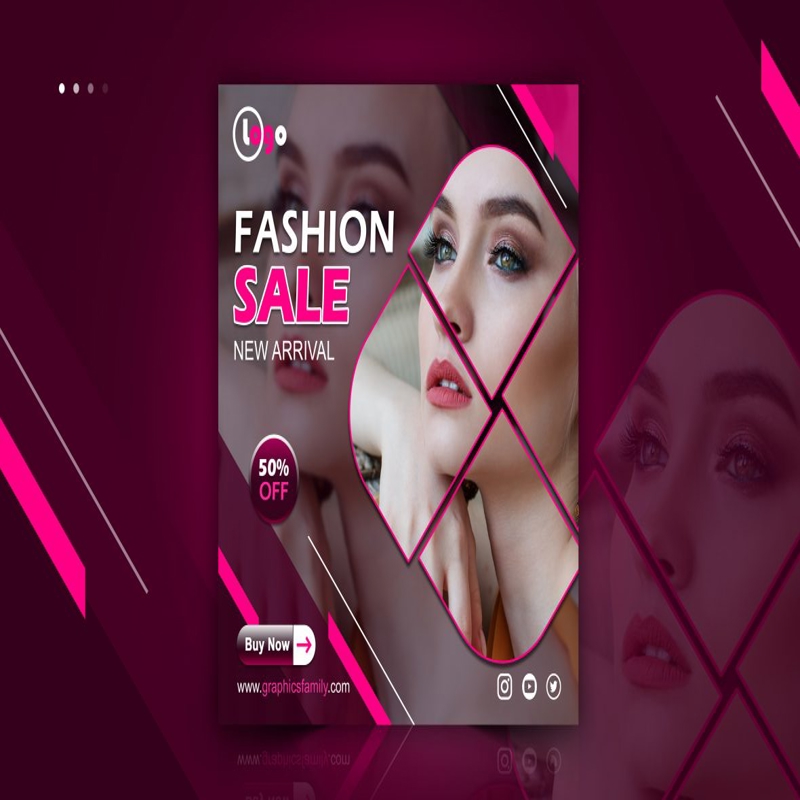 فایل طراحی پست اینستاگرام مد، اسپا یا زیبایی - Fashion, Spa or Beauty Instagram Post Design