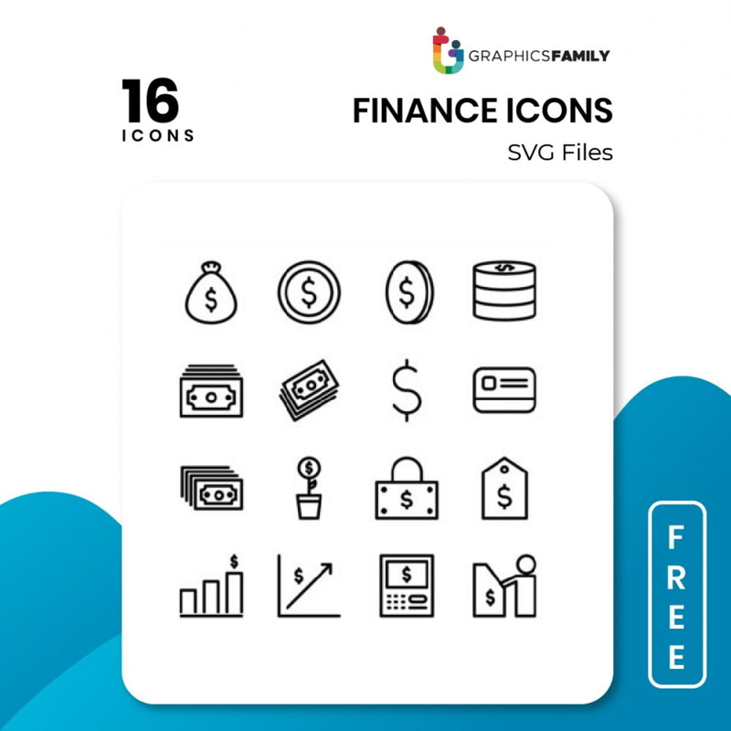 فایل آیکن‌های مالی - Finance Icons