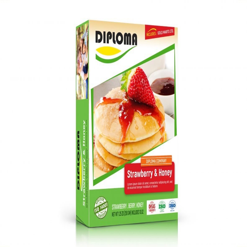 فایل موکاپ جعبه مستطیلی بسته بندی مواد غذایی PSD - Food Packaging Rectangular Box Mockup PSD