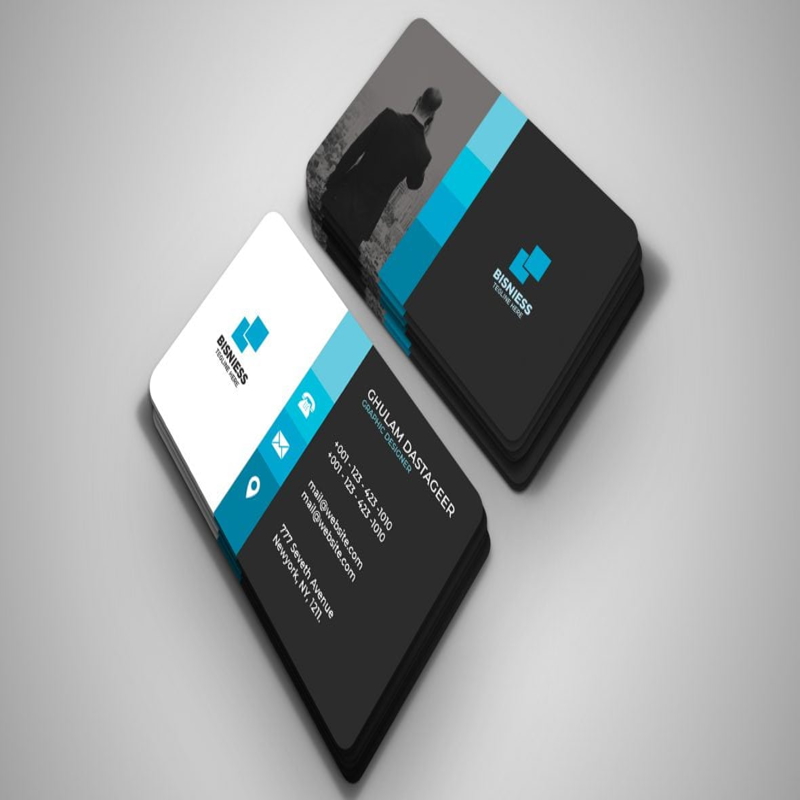فایل الگوی کارت ویزیت فریلنسر - Freelancer Business Card Template