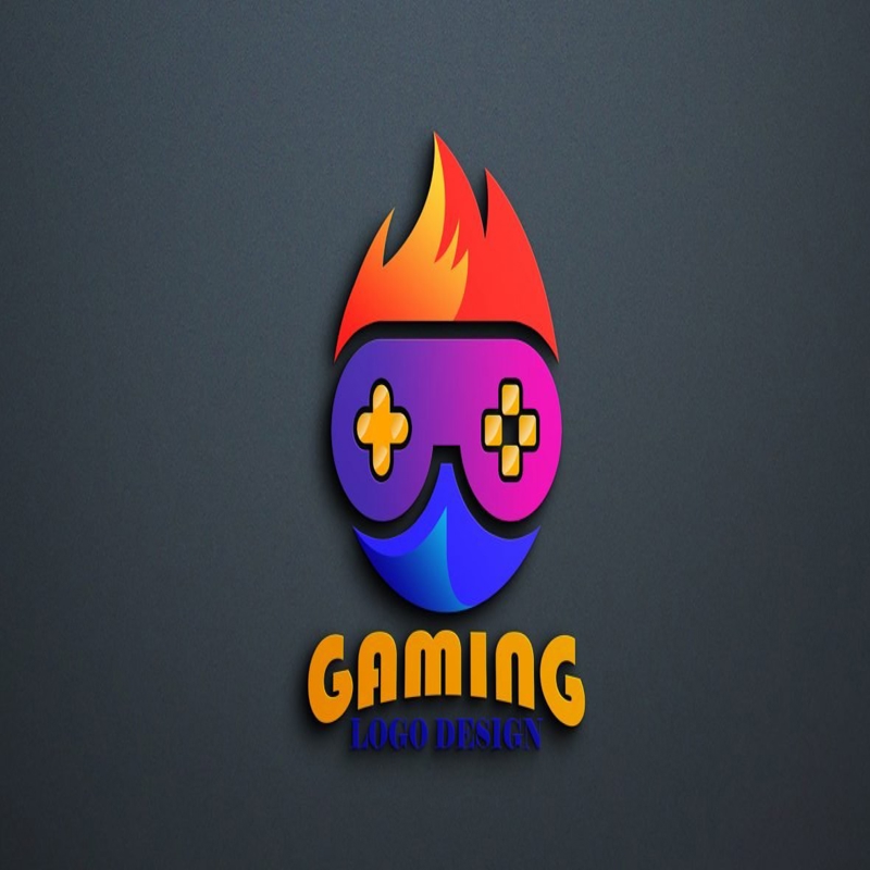 فایل وکتور لوگو بازی - Gaming Logo Design Vector