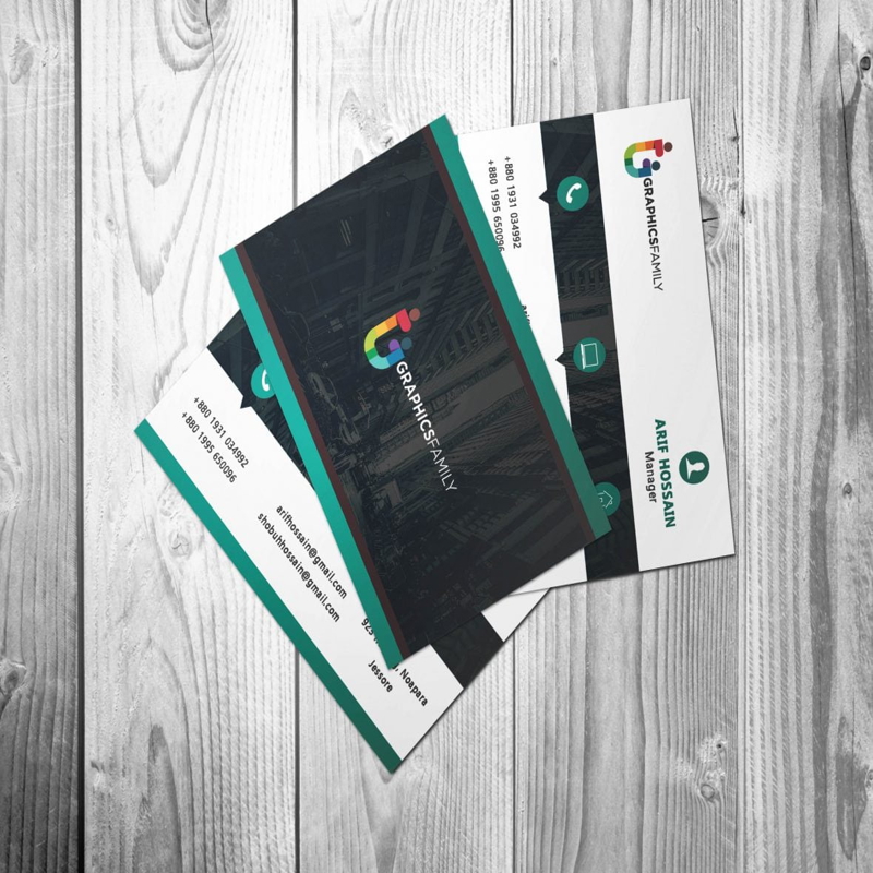 فایل طراحی کارت ویزیت جهانی - Global Business Card Design