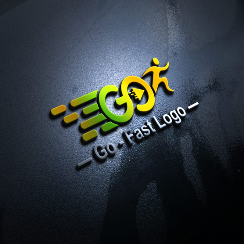 فایل الگوی طراحی لوگو Go - Go Logo Design Template