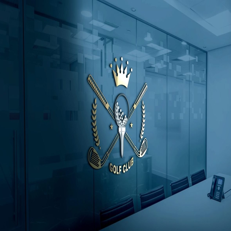 فایل الگوی طراحی لوگو باشگاه گلف - Golf Club Logo Design Template