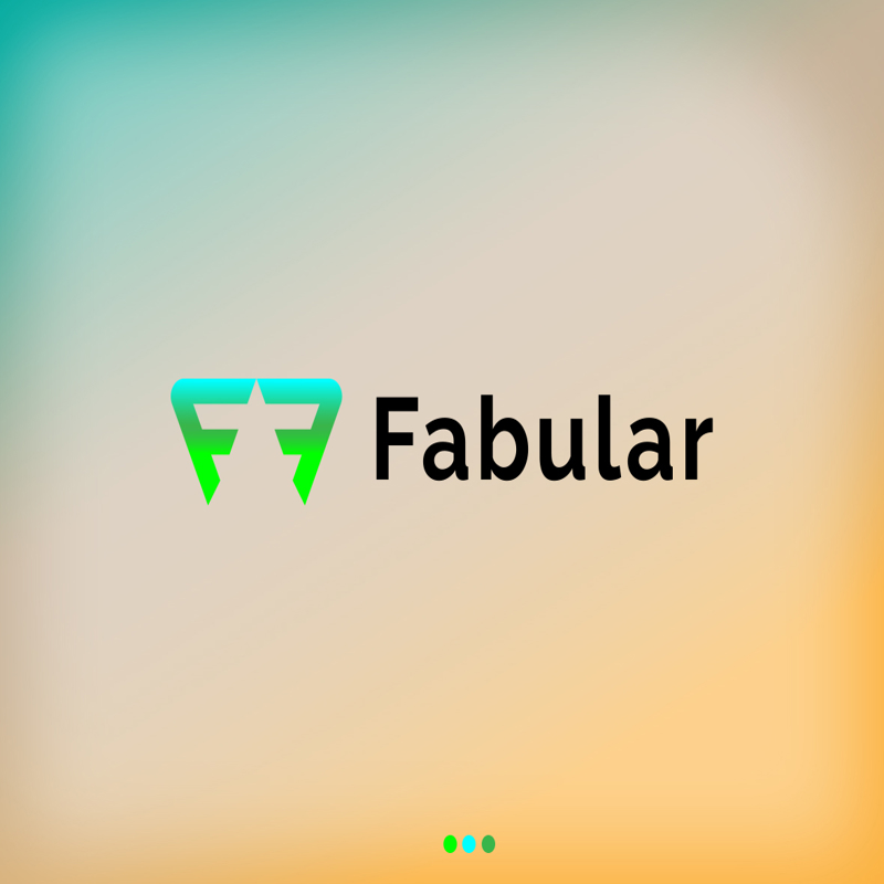 فایل الگوی لوگوی گرادیان حرف FF - Gradients Letter FF Logo Template