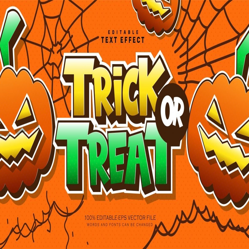 فایل افکت متن به سبک هالووین - Halloween Style Text Effect
