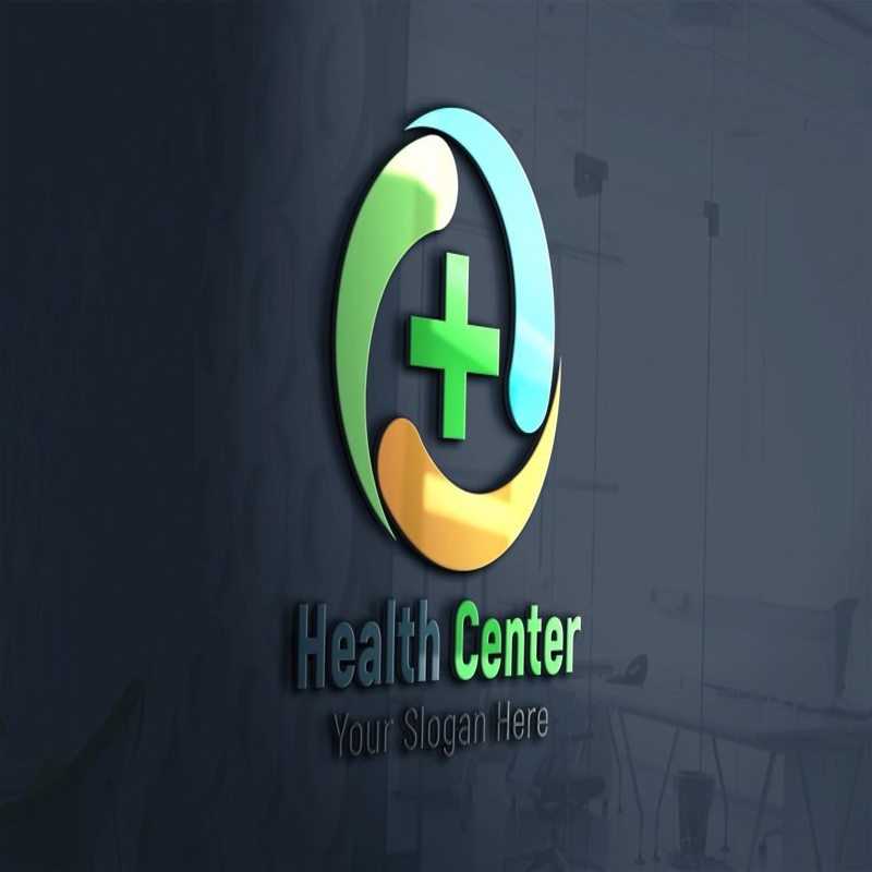 فایل طرح لایه باز لوگو خدمات درمانی (psd) - Health Care Logo Design psd