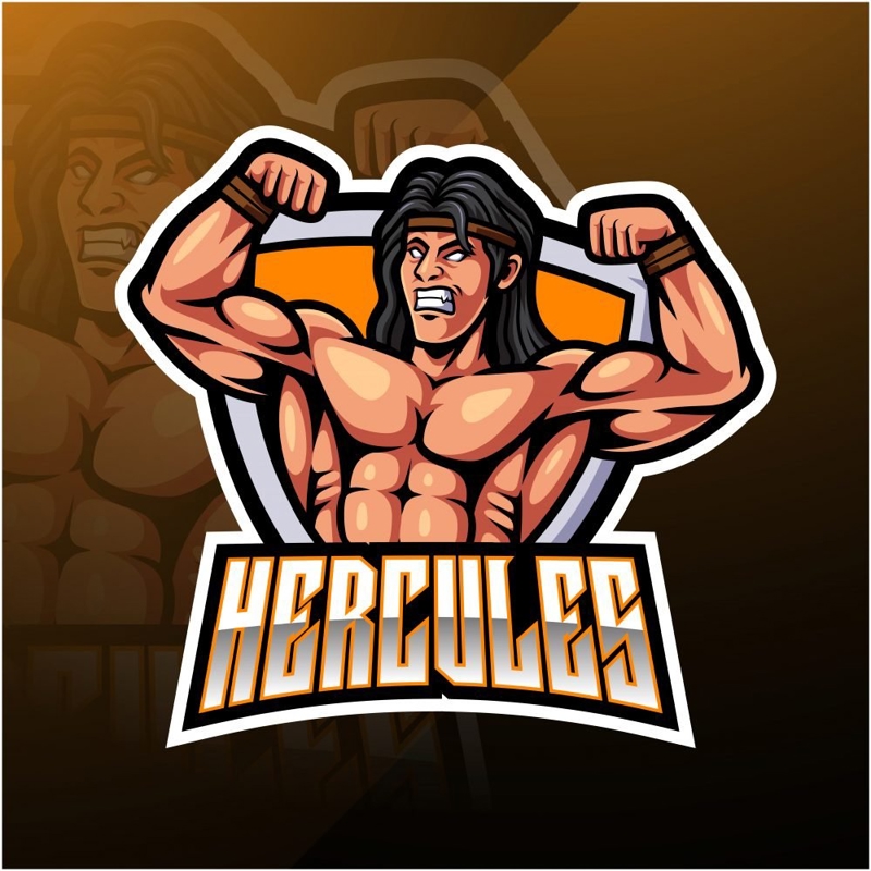 فایل لوگوی طلسم هرکول - Hercules Mascot Logo
