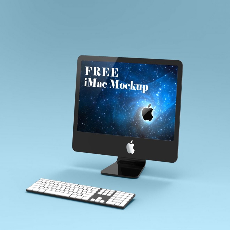 فایل ماکت آی‌مک - iMac Mockup