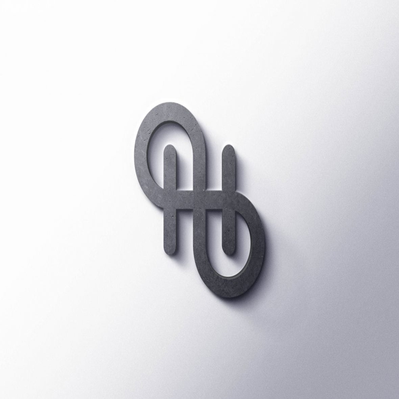 فایل طراحی لوگو اینفینیتی اچ - Infinity H Logo Design