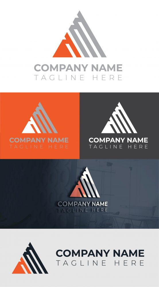 فایل لوگوی حرف اول AM برای کسب و کار شما - Initial AM letter logo for your business
