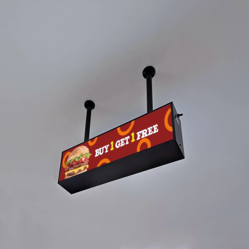 فایل بنر درخشان داخل فروشگاه - Inside Shop Glowing Banner