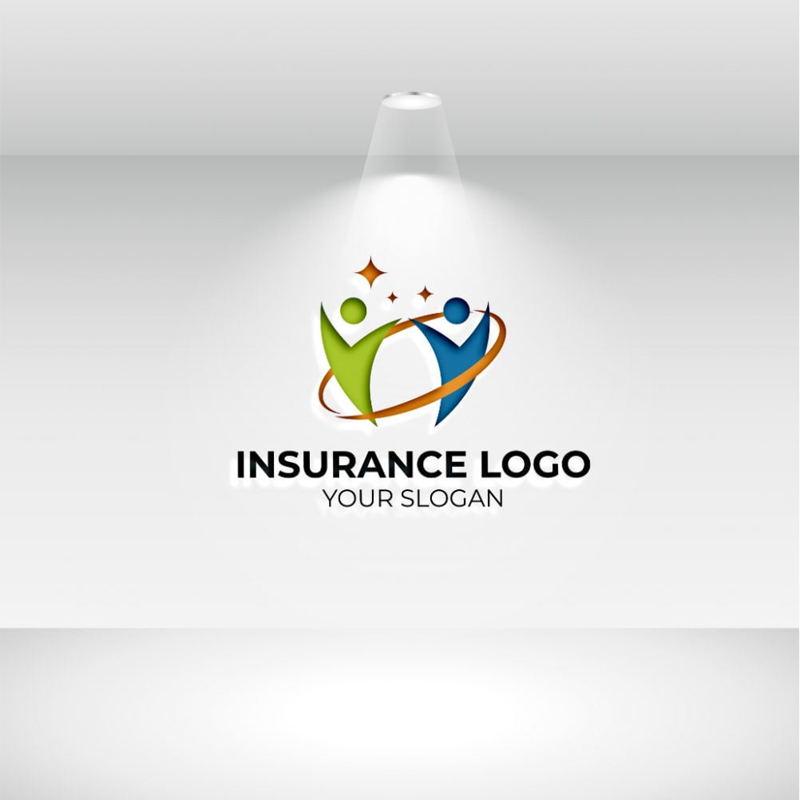 فایل طراحی لوگو بیمه - Insurance Logo Design