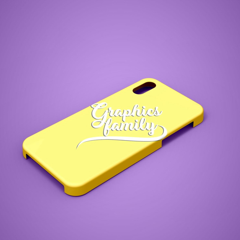 فایل ماکت کاور آیفون X - iPhone X Cover Mockup