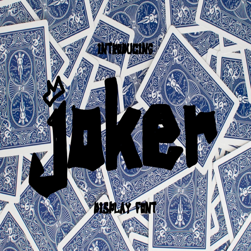 فایل فونت جوکر - Joker Font