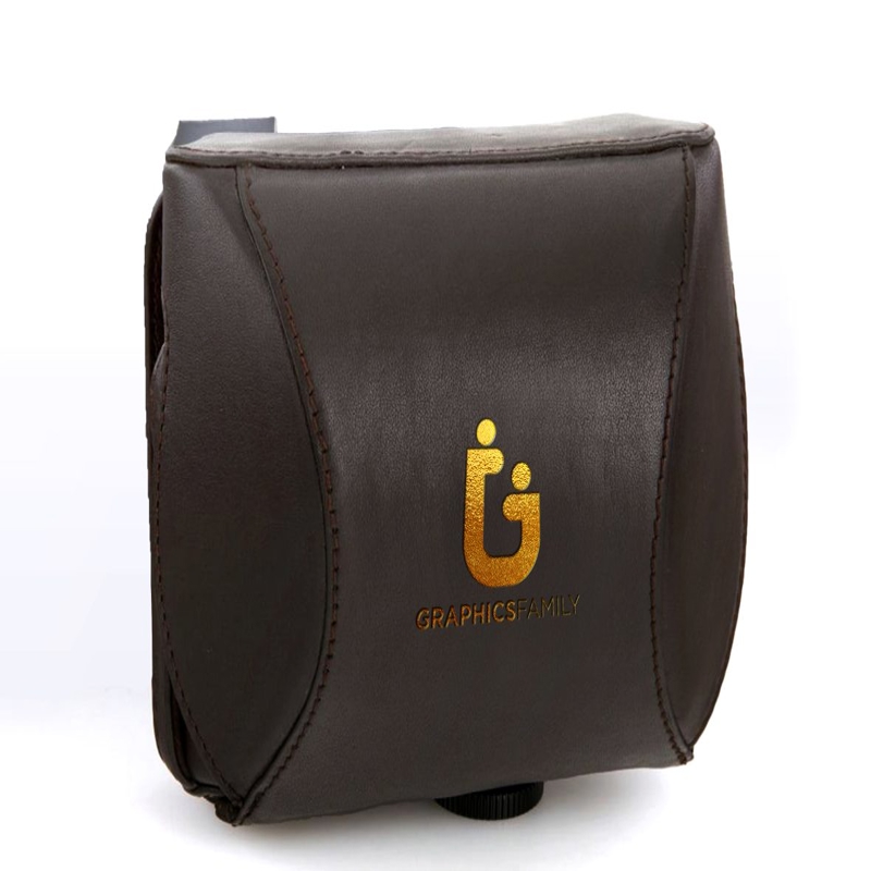 فایل موکاپ لوگو کیف چرمی - Leather Case Logo Mockup