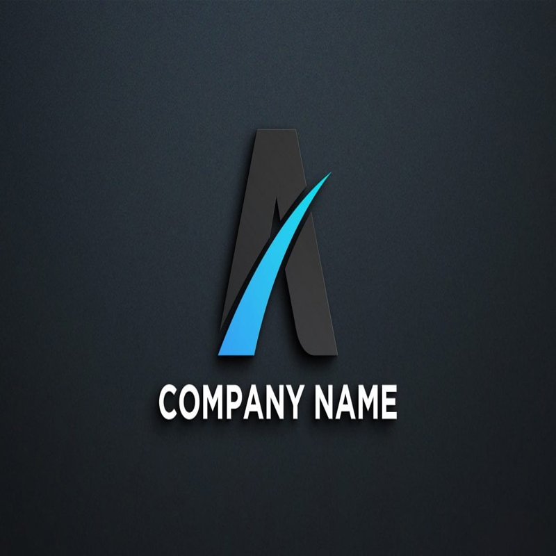 فایل طراحی لوگو حرف A - Letter A Logo Design