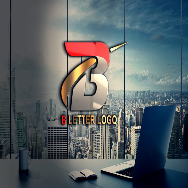 فایل الگوی طراحی لوگو حرف B - Letter B Logo Design Template