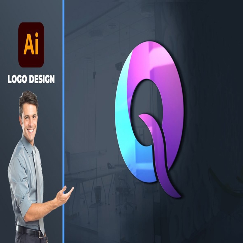 فایل وکتور لوگو و نماد حرف Q - Letter Q Logo Design Vector